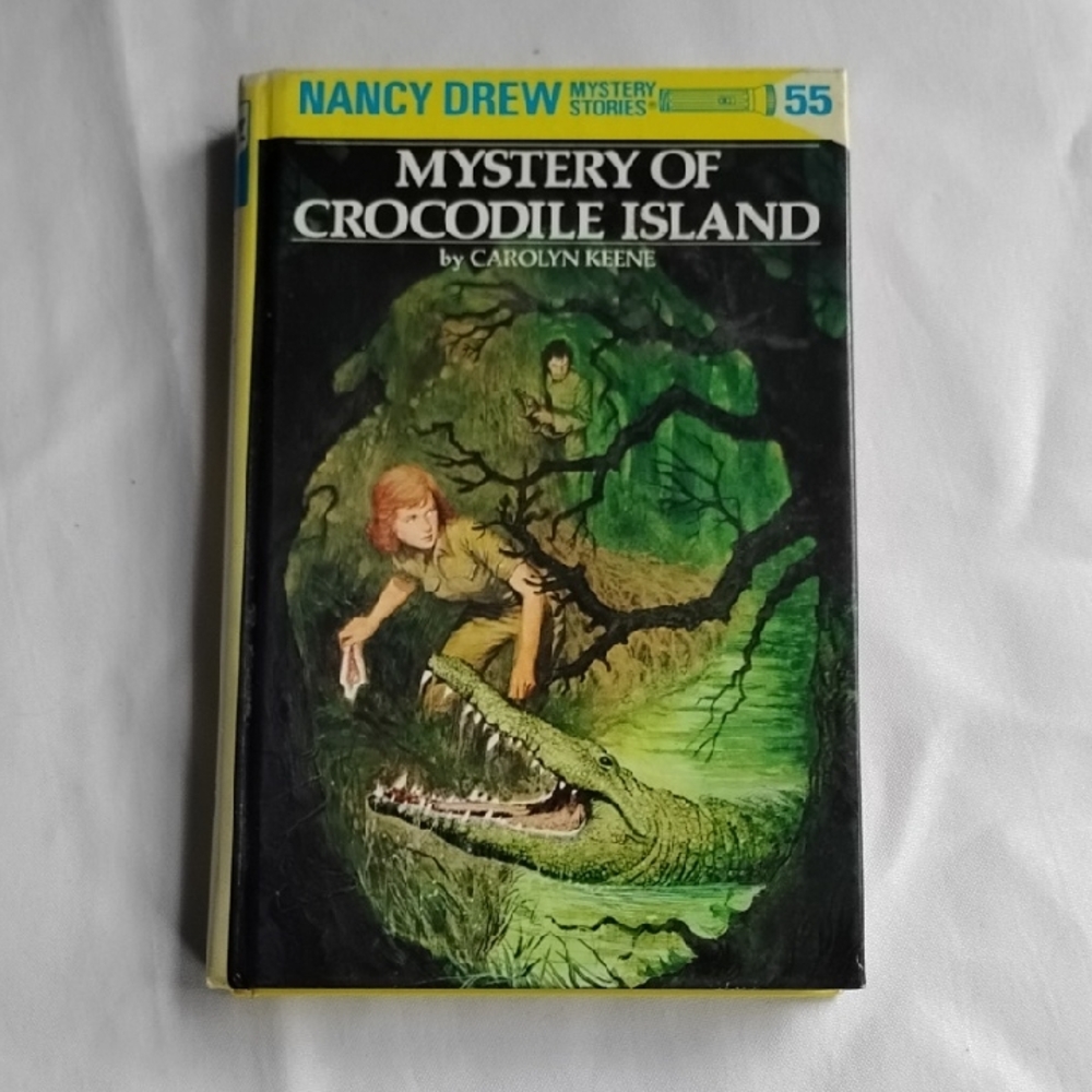 🪻4/$8🪻Nancy Drew Chapter Book Mystery Of Crocodile Island